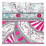 Manufacture Royale De Sèvres Pink Wool Scarf