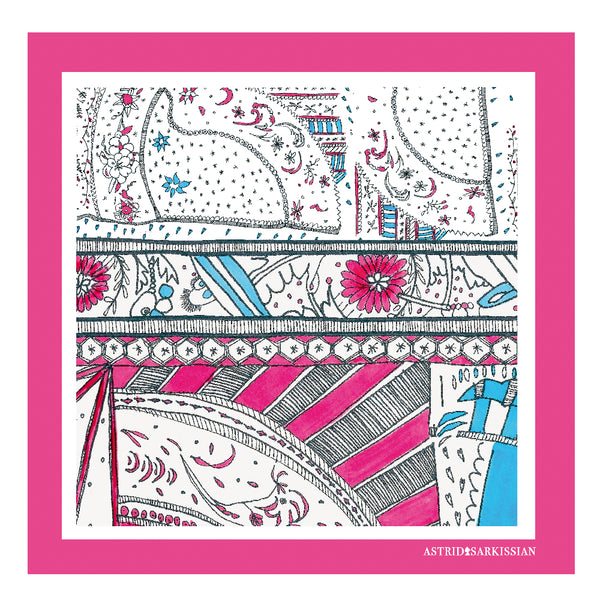 Manufacture Royale De Sèvres Pink Bandana