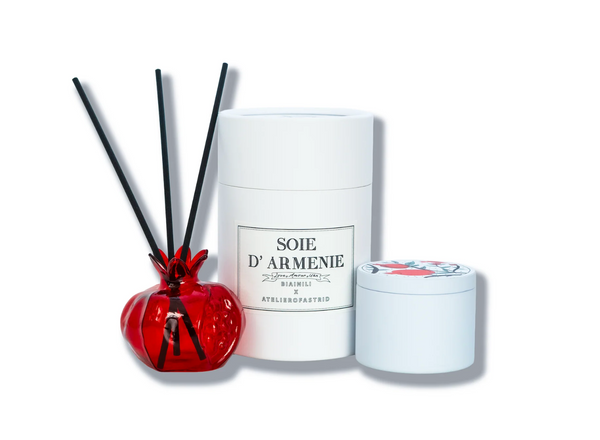 Pomegranate Candle & Reed Diffuser Gift Set