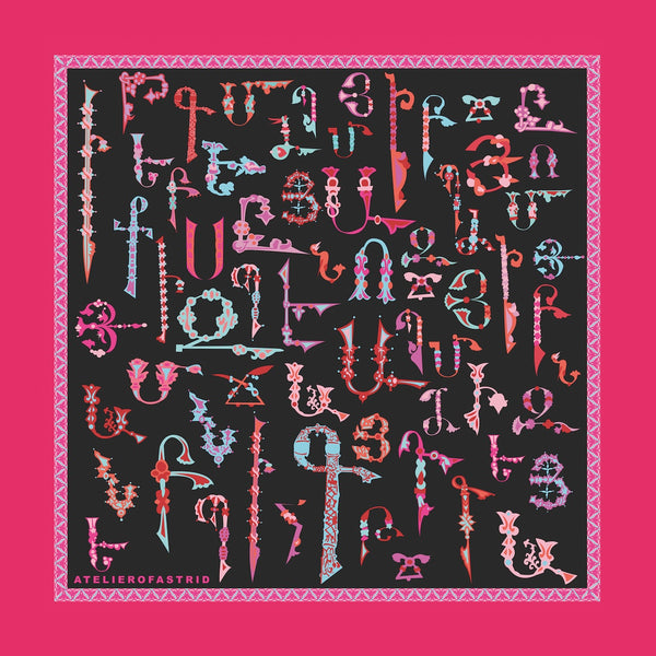 ARMENIAN Letters Black