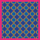 Forme Rose-Blue Pocket Square