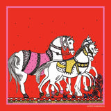 The Karabakh horse Red Bandana