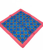 Forme Rose-Blue Pocket Square