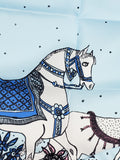 The Karabakh horse blue Bandana